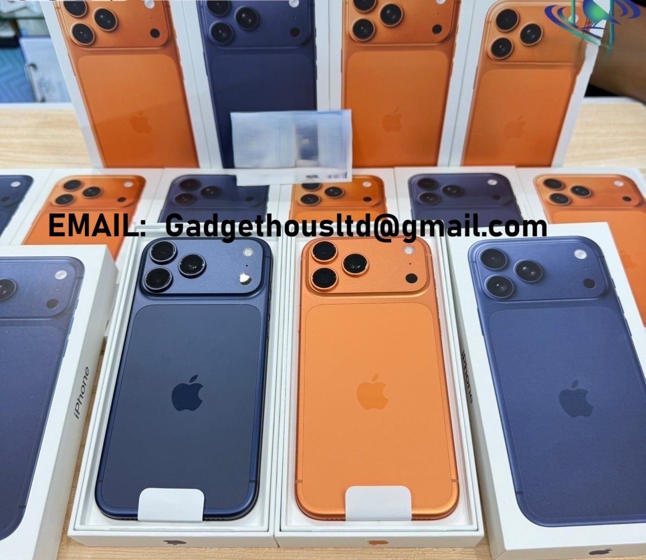 Apple iPhone 17 Pro 256GB = 680 EUR, iPhone 17 Pro Max 256GB = 770 EUR,  Apple iPhone Air 256GB = 580 EUR,  Apple iPhone 17  256GB = 500 EUR, Apple iPhone 16 Pro 128GB = 500 EUR , iPhone 16 Pro Max 256GB = 570 EUR, iPhone 16 128GB = 400 EUR , iPhone 16 Pl