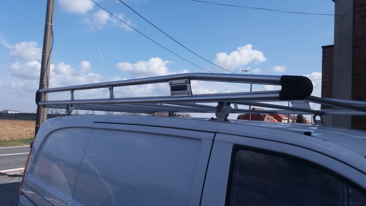 Alu rack dakdrager Mercedes vito