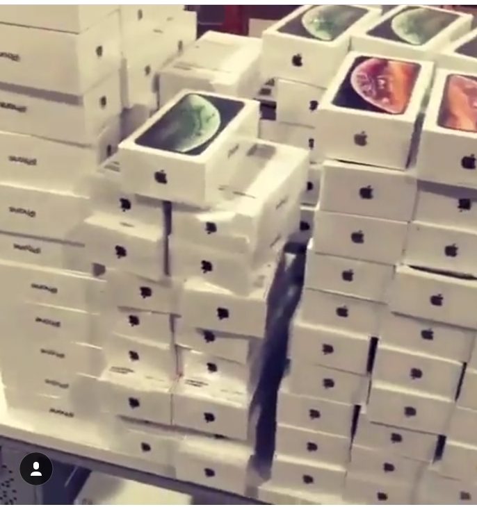 Promotionele verkoop iPhone XS, iPhone XS Max, iPhone X, iPhone 8