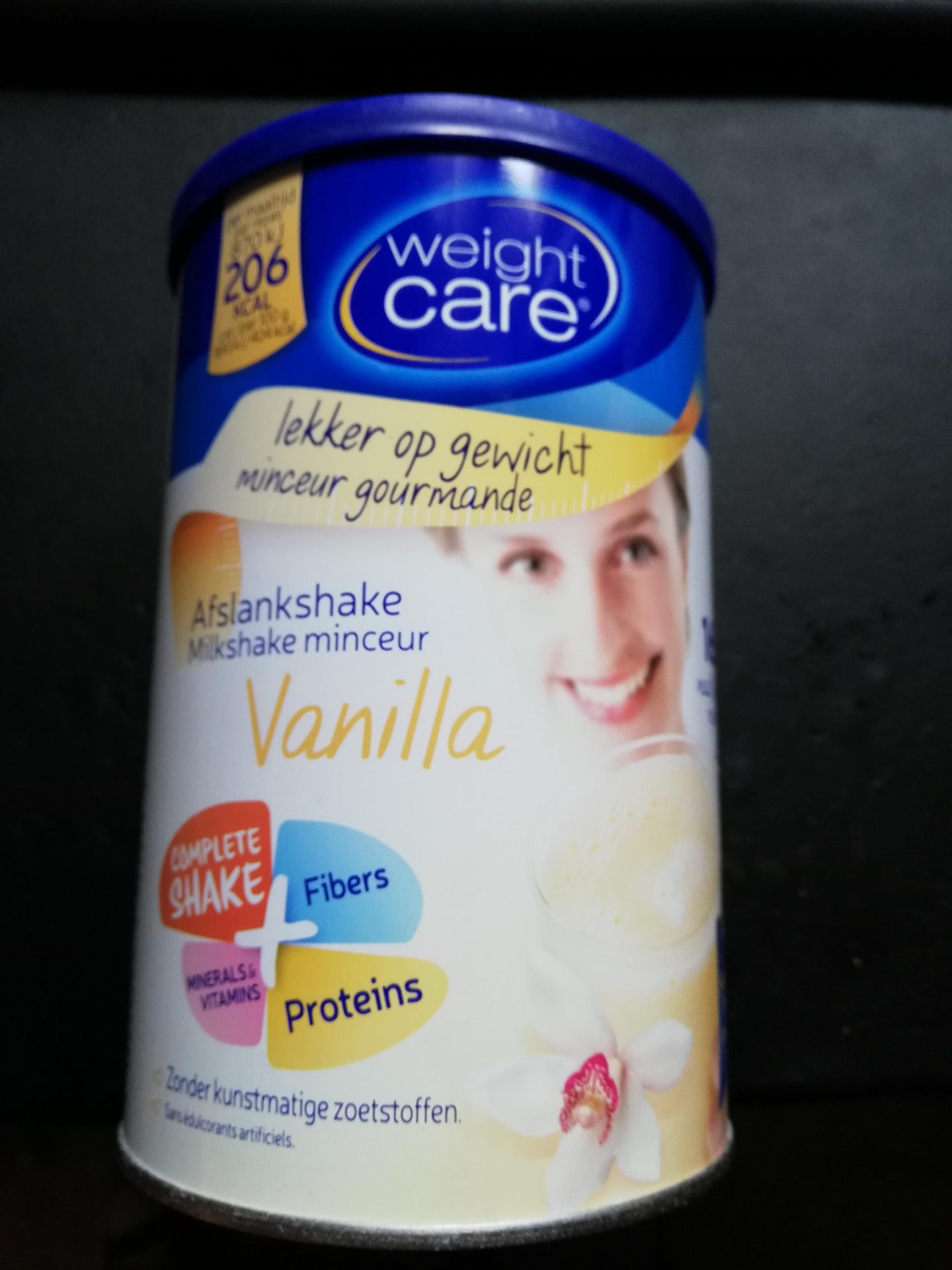 afslankshake vanille weight care 436g