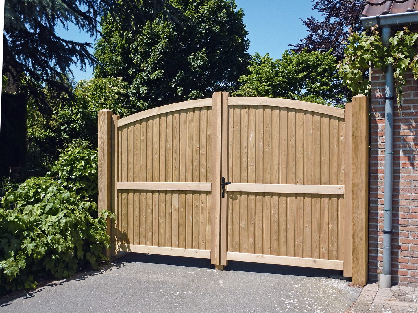Poort Royal gebogen: 180/200 x 300