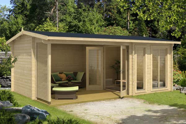 Tuinhuis-Blokhut Torquay 44: 575x350 cm
