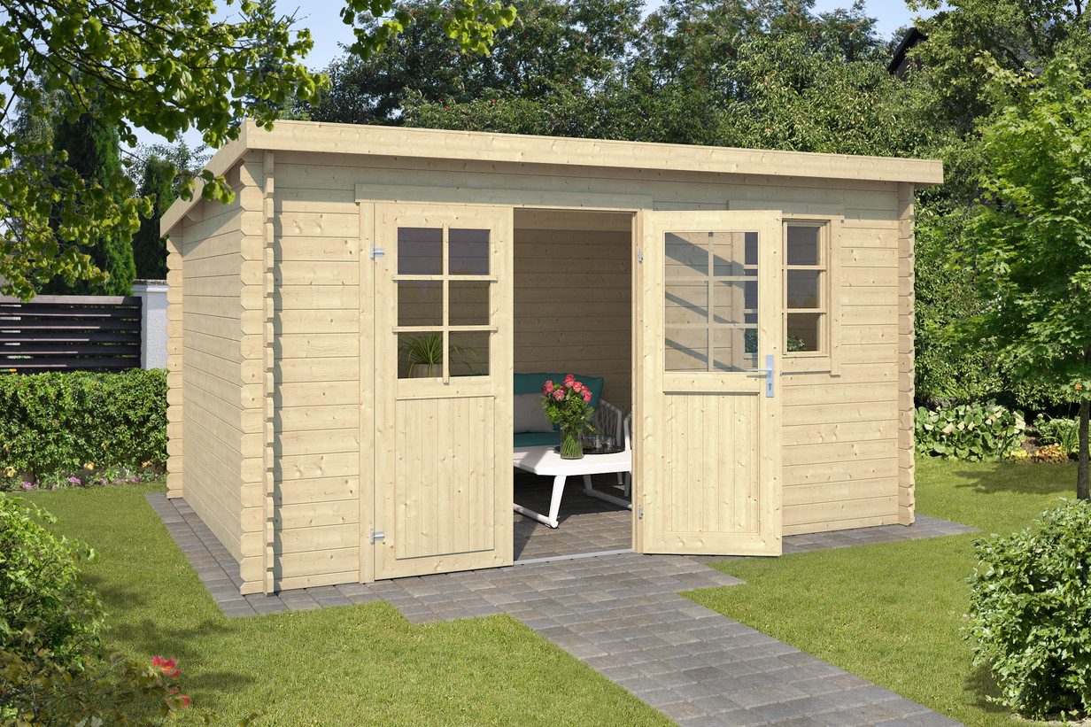Tuinhuis-Blokhut Amira 275: 380 x 275cm