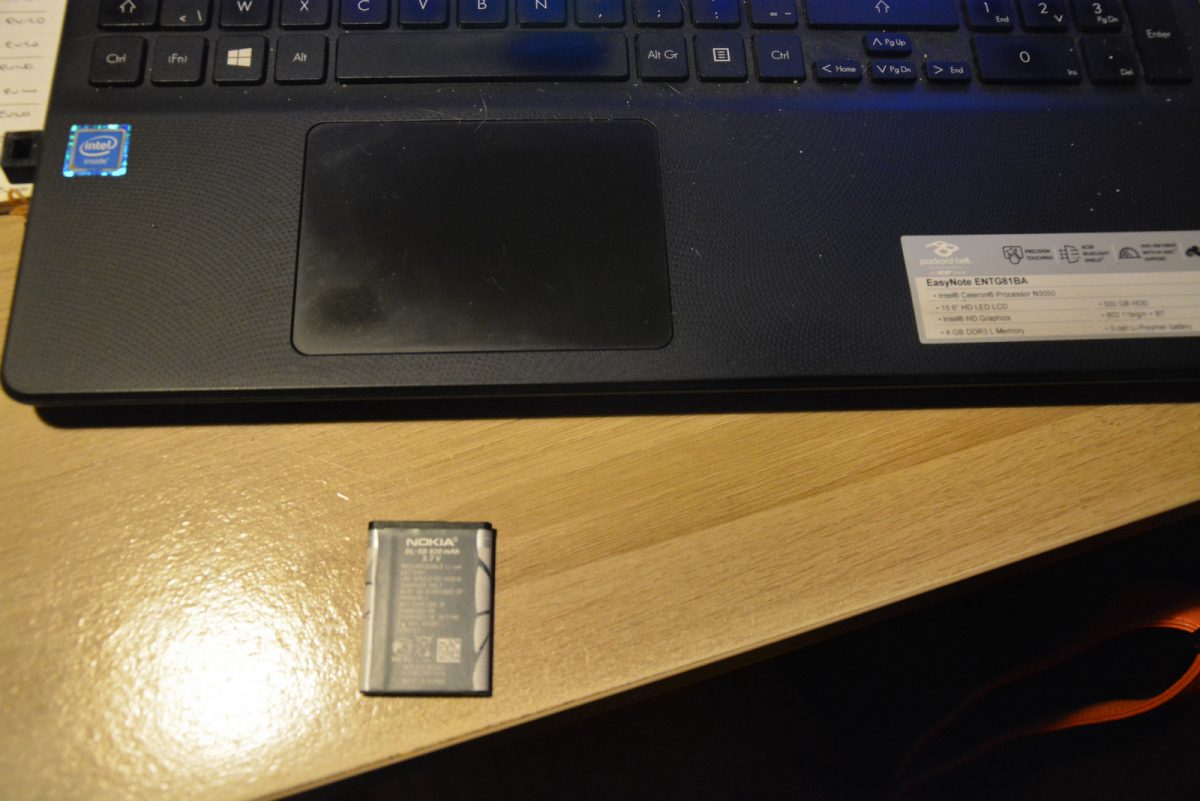 403. batterij voor Nokia BL-5B verzending inbegrepen