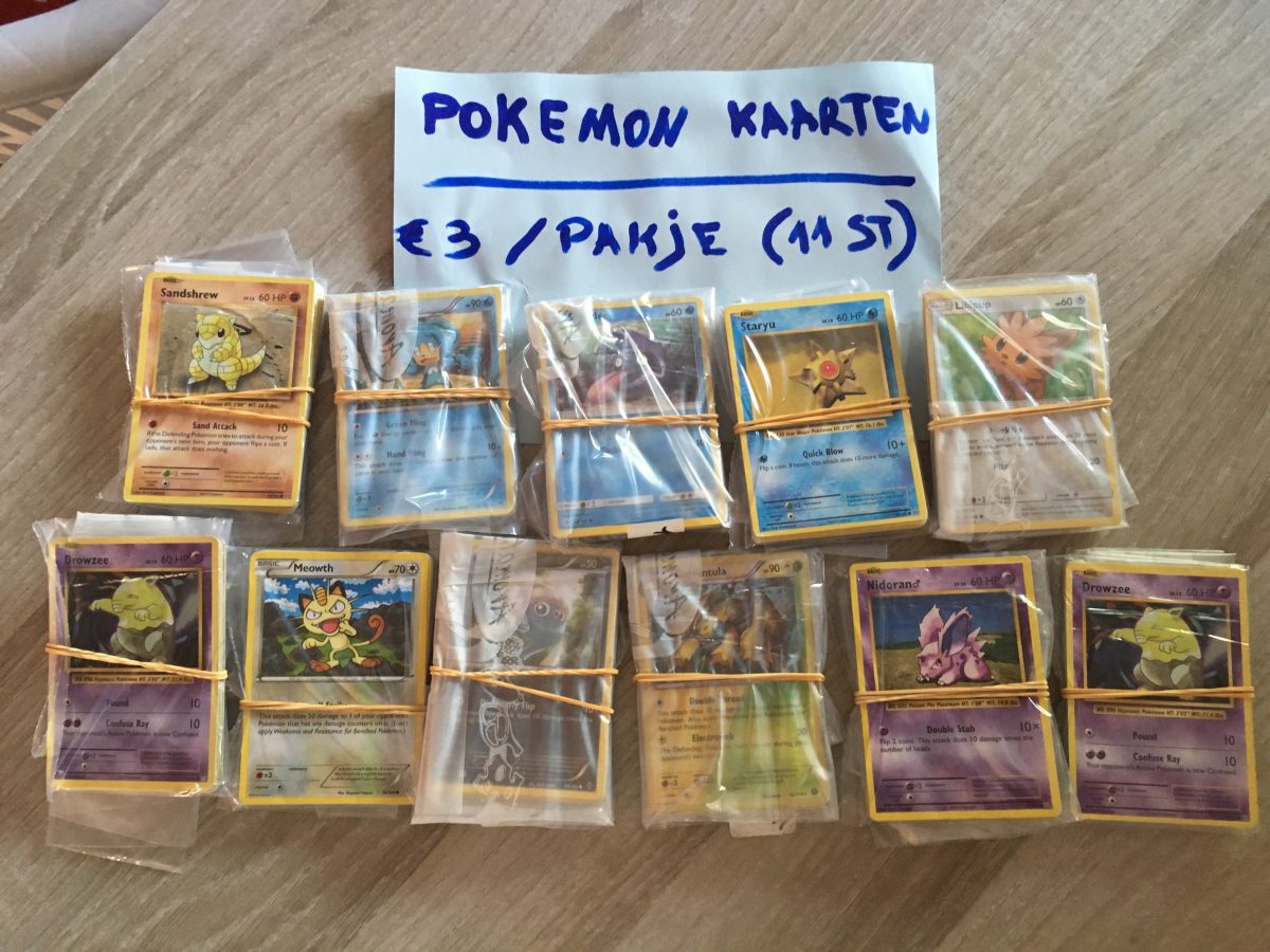 Pokémon kaarten
