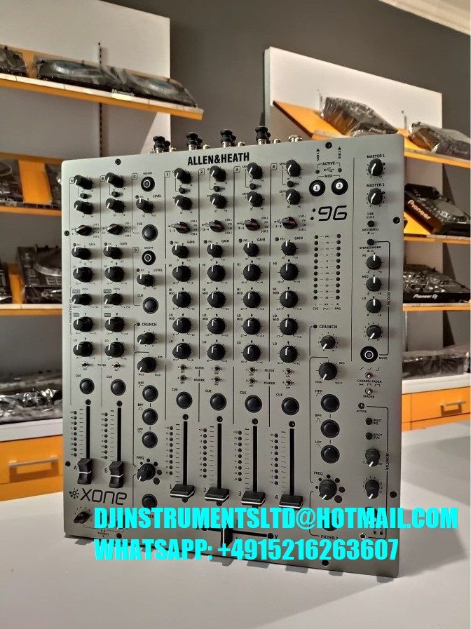 Verkopen Allen & Heath XONE 96 DJ-mixer, Denon Dj Sc5000 Prime, Pioneer DJ DJM-S11 mixer, Pioneer DJ DJM-V10-LF Mixer, Pioneer DJM-A9 DJ Mixer, Pioneer DJM-Tour1, Pioneer DJM-V10, Pioneer DJM-900NXS2
