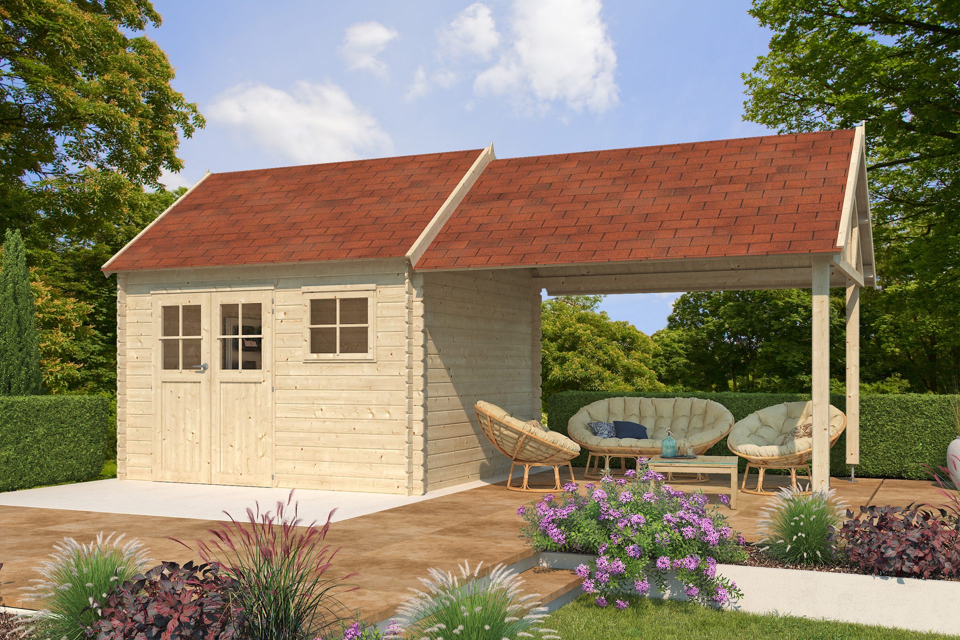 Nieuw Cottage tuinhuis 3802EXT