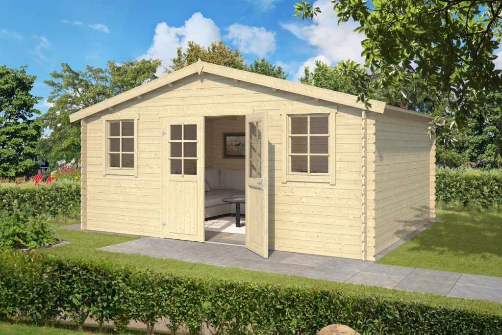 Tuinhuis-Blokhut Udo 300: 480 x 300 cm