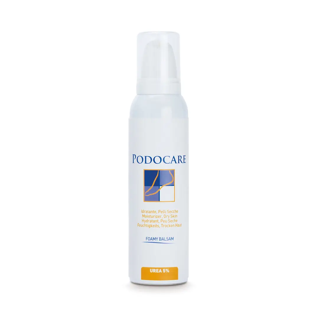 PODOCARE - FOAMY MOISTURIZER - DRY SKIN (5% ureum) 150 ml (hydratatie voor droge huid)
