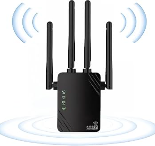 AILKIN 1200Mbps WiFi Extender Repeater
