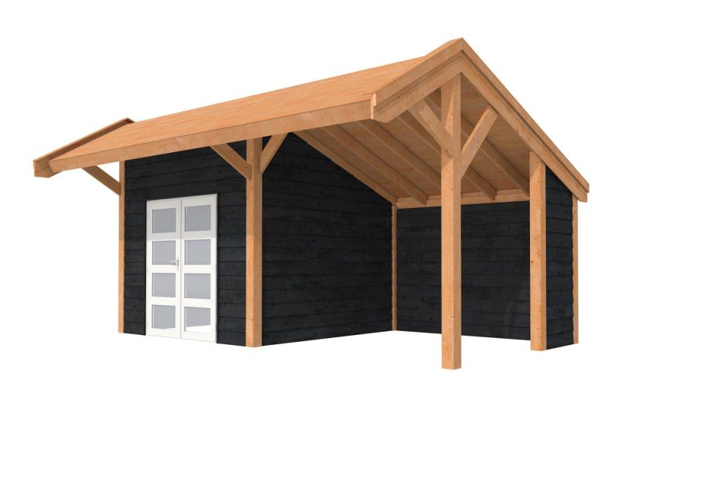 Tuinhuis douglas  Kapschuur Premium 1: 500 x 310 cm