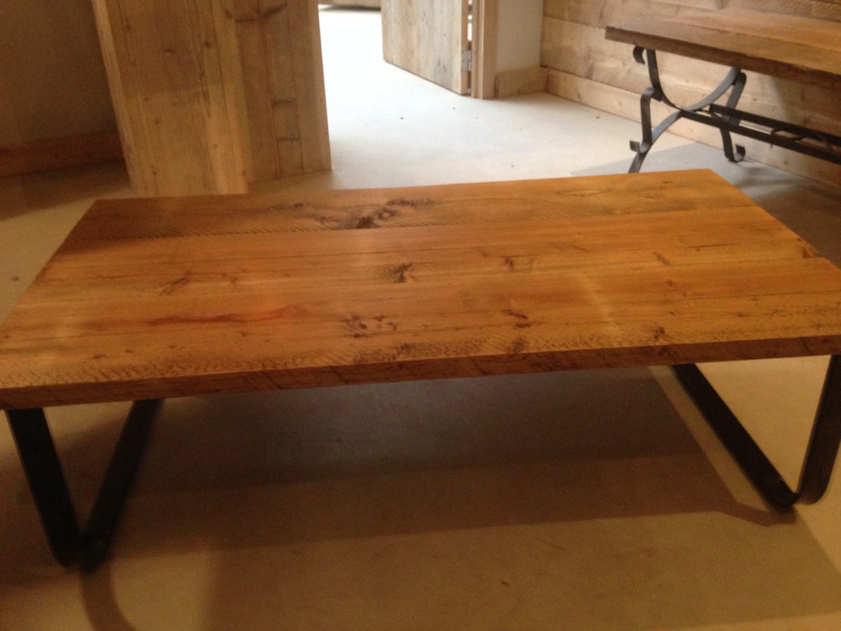 salontafel in Authentiek steigerhout