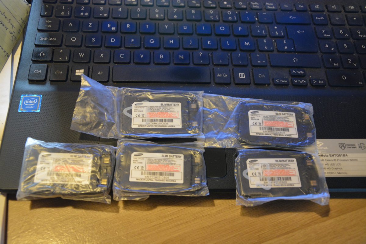 394. lot NIEUWE batterij voor Samsung verzending inbegrepen