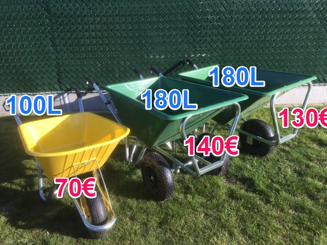NIEUWE KRUIWAGENS - GRATIS AAN HUIS GELEVERD