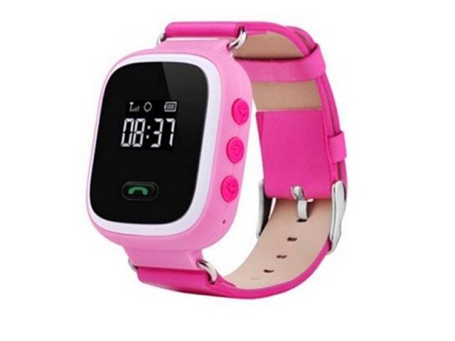 Nieuwe roze kids Smartwatch