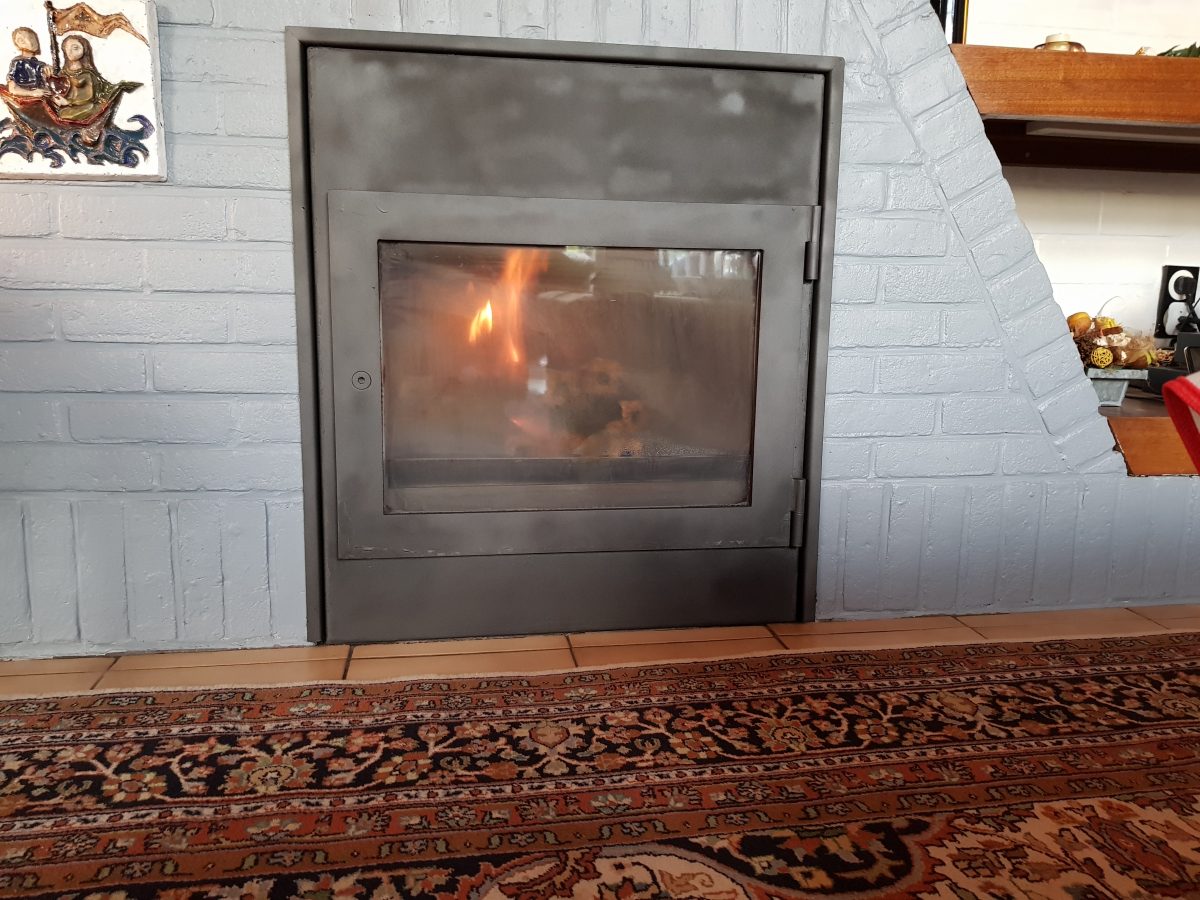 Centraleverwarming casette op hout of kolen