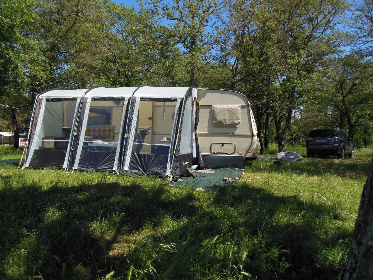 Lichtgewicht Voortent voor caravan