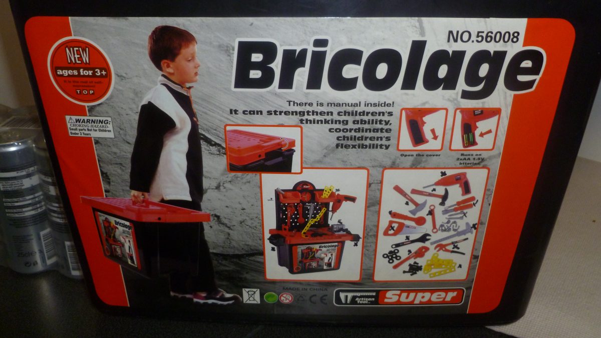 kinder werk koffer met materiaal