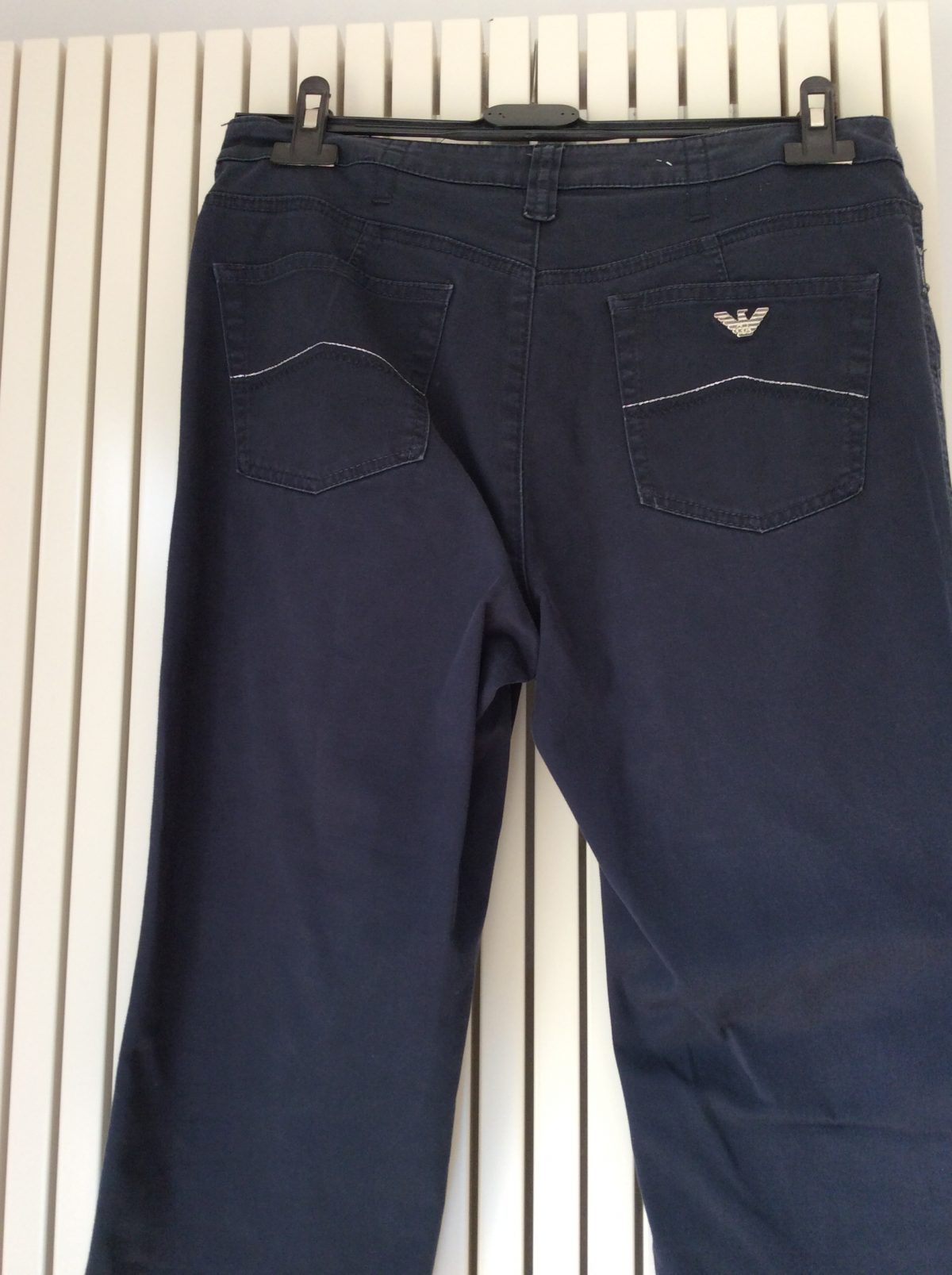 Blauwe broek van ARMANI