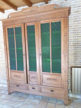 oude bibliotheekkast