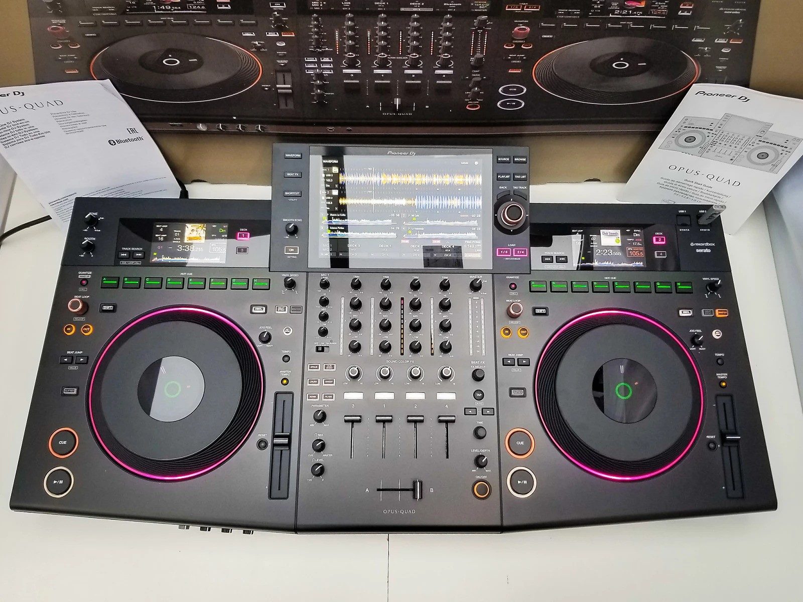 Pioneer DJ OPUS-QUAD , Pioneer DJ XDJ-RX3 , Pioneer XDJ-XZ , Pioneer DJ DDJ-FLX10 , AlphaTheta XDJ-AZ , AlphaTheta OMNIS-DUO , AlphaTheta DDJ-GRV6 , Pioneer DDJ-1000 , Pioneer DDJ-1000SRT , Pioneer DJ DDJ-REV7 DJ-Controller