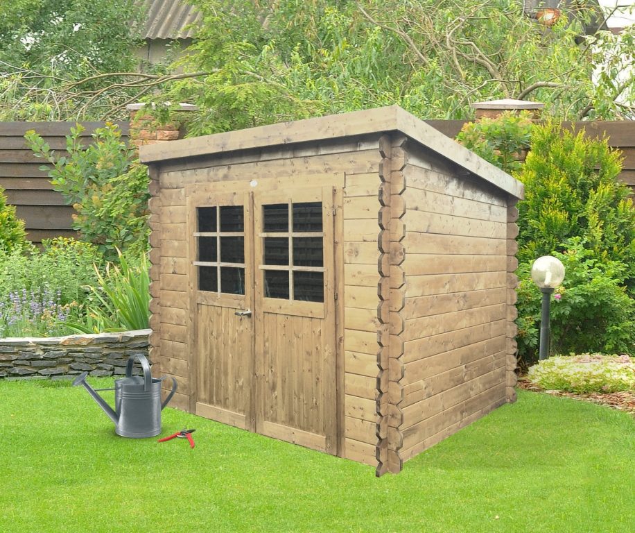 Tuinhuis-Blokhut Stendal : 2480 x 1980mm