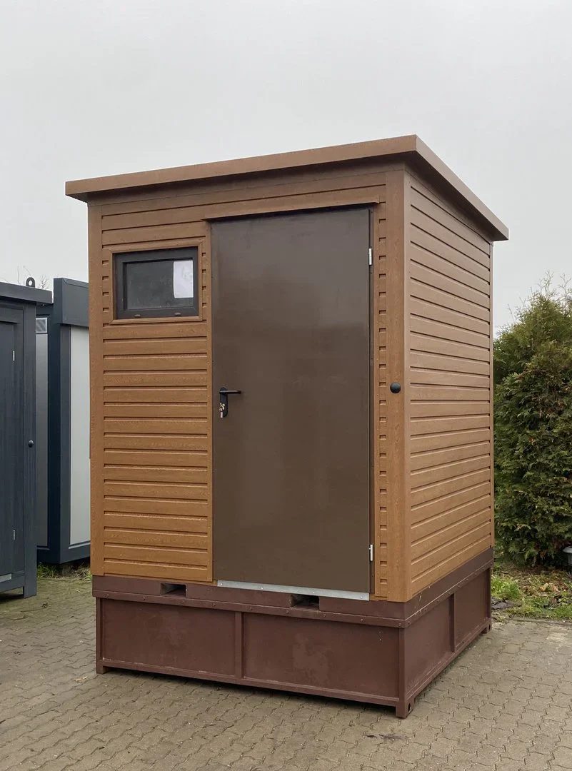 10-voets sanitaircontainer (2,00 m x 2,00 m x 3,00 m)