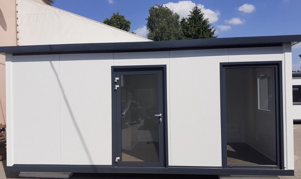 Bewoonbare containermodule van 17 m²
