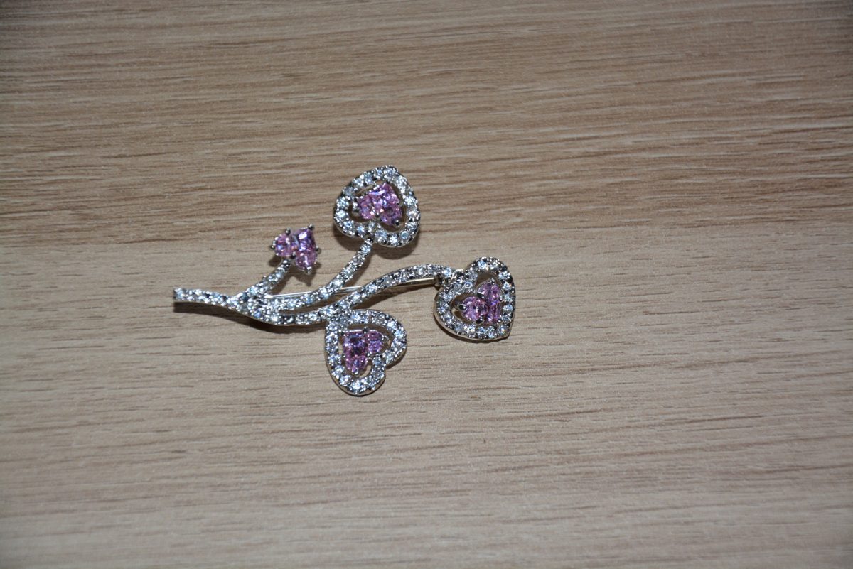 13. NIEUWE broche, verzending inbegrepen