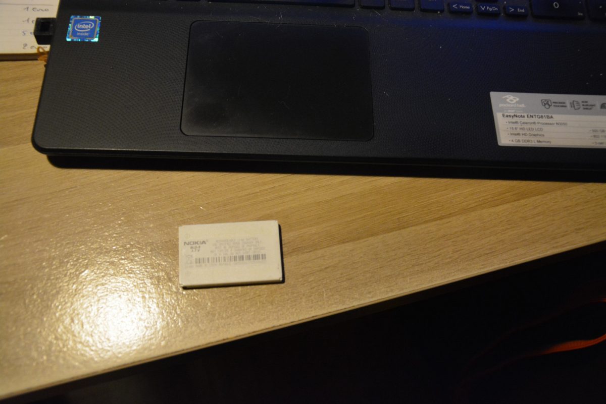 404. batterij voor Nokia BLD-3 verzending inbegrepen