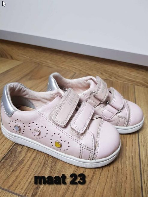SCHOENEN MEISJE - leder - maat 23 - merk GEOX