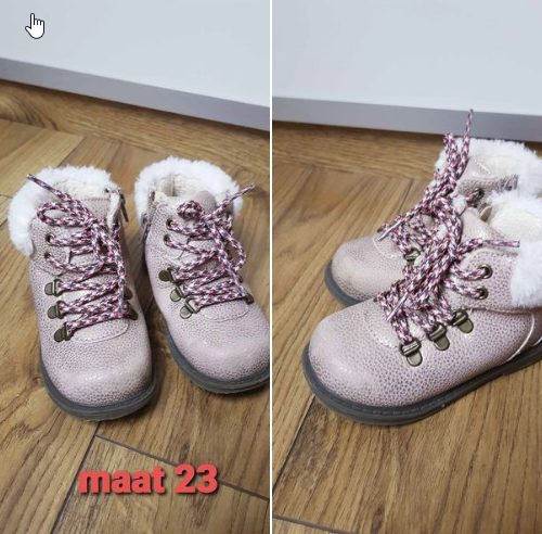 WINTERSCHOENEN MEISJE - leder - maat 23