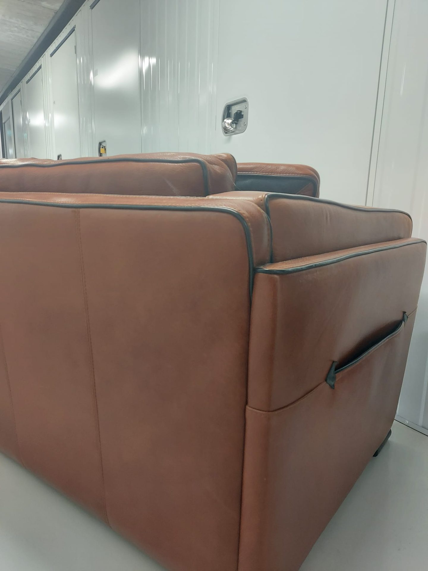 Mooie luxe kwaliteit lederen bank