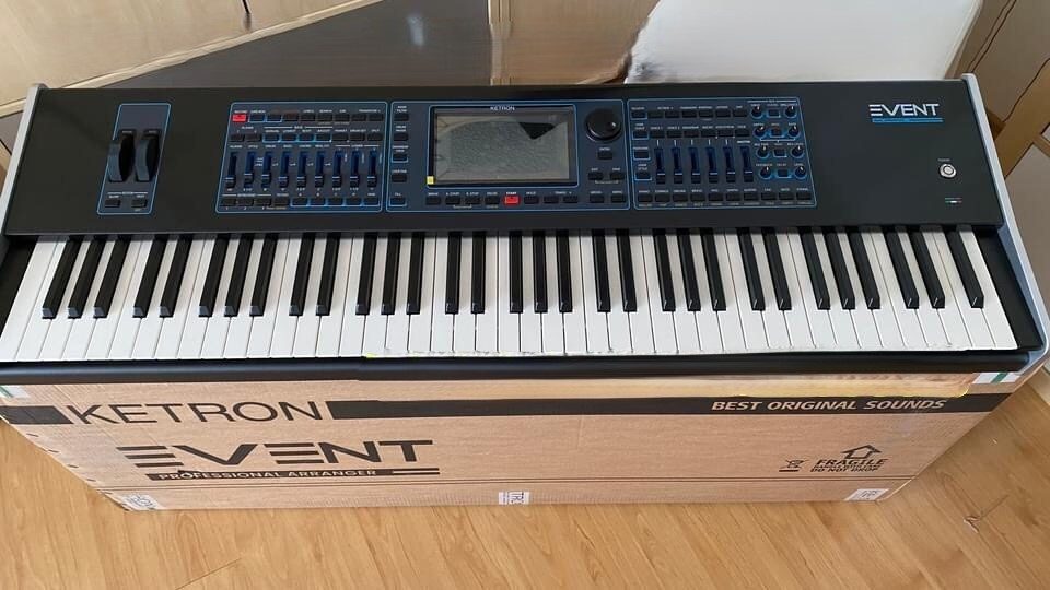 Verkauft Ketron EVENT 61-Toets Arangeur, Ketron SD9/SD60, Ketron SD60K Chromatische Toetsenbord, Ketron SD7, Ketron SD80, Ketron SD90 Arranger Module, Nord Electro 6D 61-toetsen