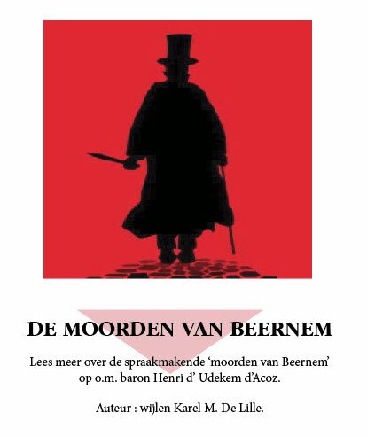 MOORDEN VAN BEERNEM (van auteur Karel M. De LIlle) (CD)