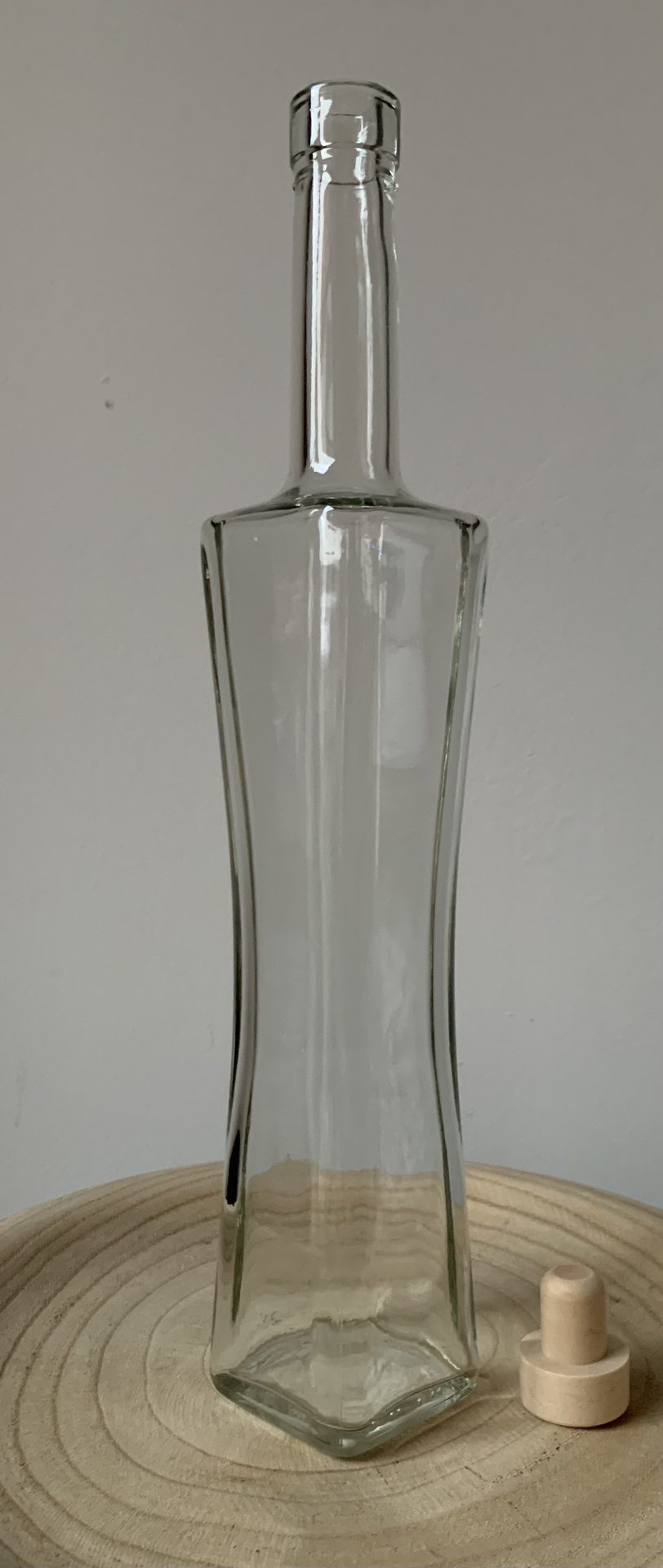 PRIJS voor 10 stuks Quadra flessen 500ml + Dop