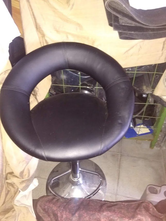 SET LEDEREN BARHOCKERS