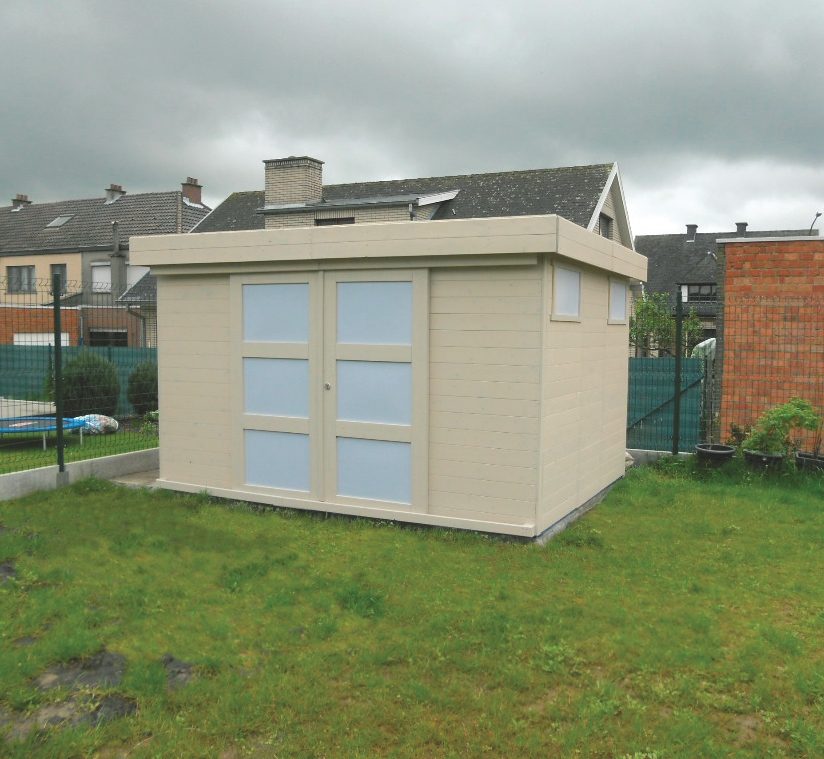Tuinhuis-Paneelbouw Sjobo: 3357 x 2567mm