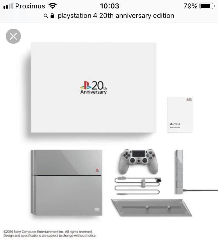 PS4 20th anniversary