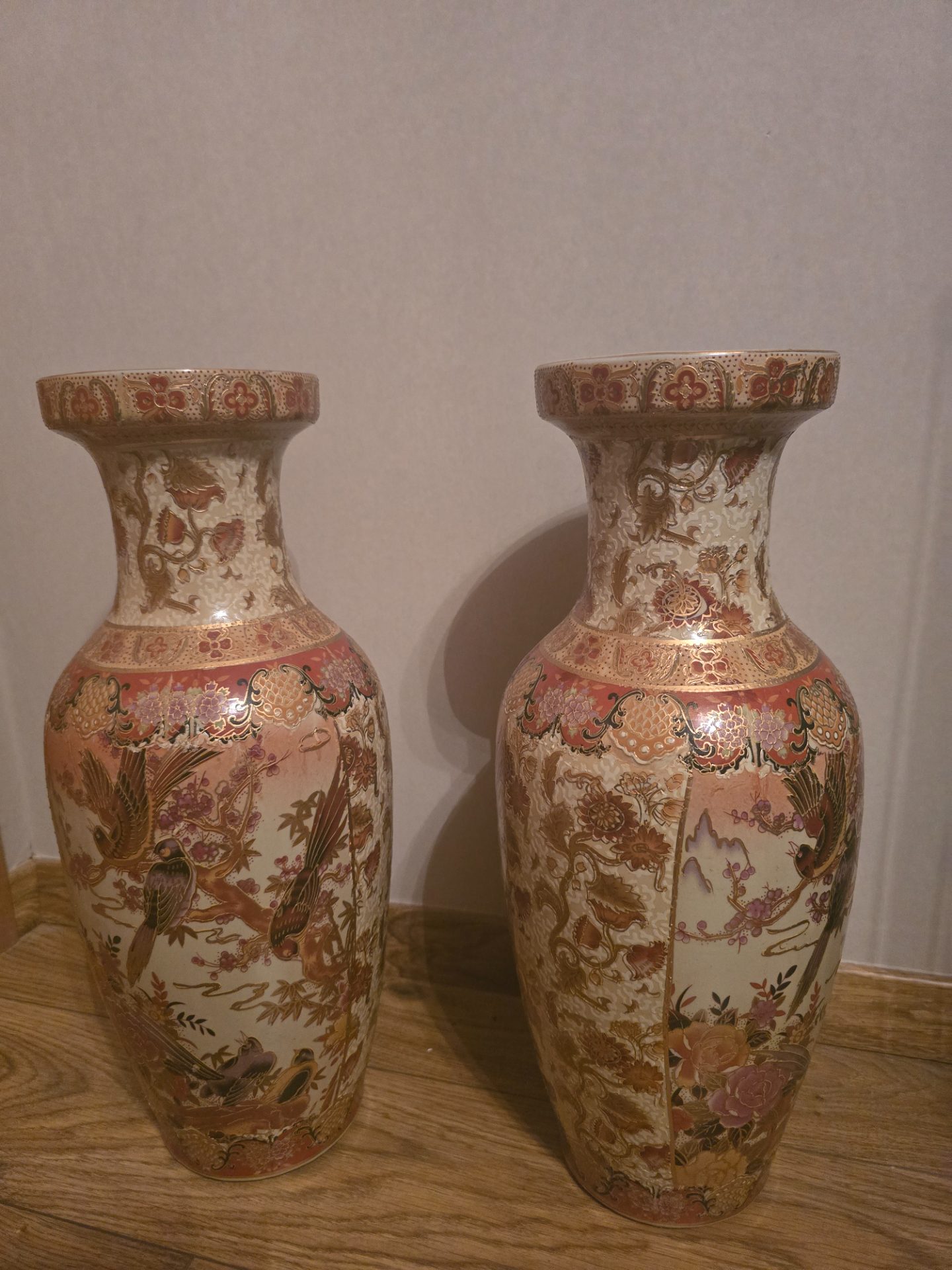 Set van 2 antieke Chinese vazen