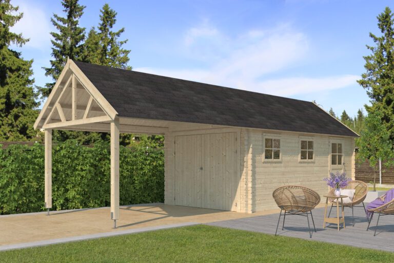 NIEUW Cottage carport-garage 3611EXT