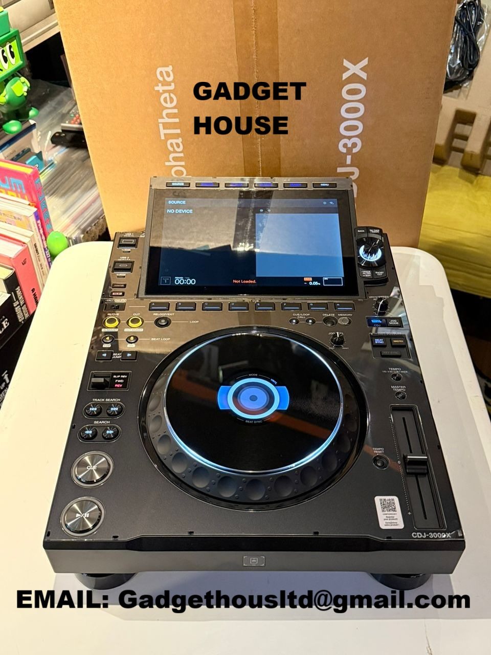 AlphaTheta CDJ-3000X DJ Multi-Player / Pioneer CDJ-3000 Multi-Player /  AlphaTheta Euphonia Rotary Mixer / Pioneer DJM-A9 DJ Mixer / Pioneer DJ DJM-V10-LF Mixer / Pioneer DJM-S11 / Pioneer CDJ-2000NXS2 / Pioneer DJM-900NXS2 / Pioneer CDJ-Tour1 / Pioneer D