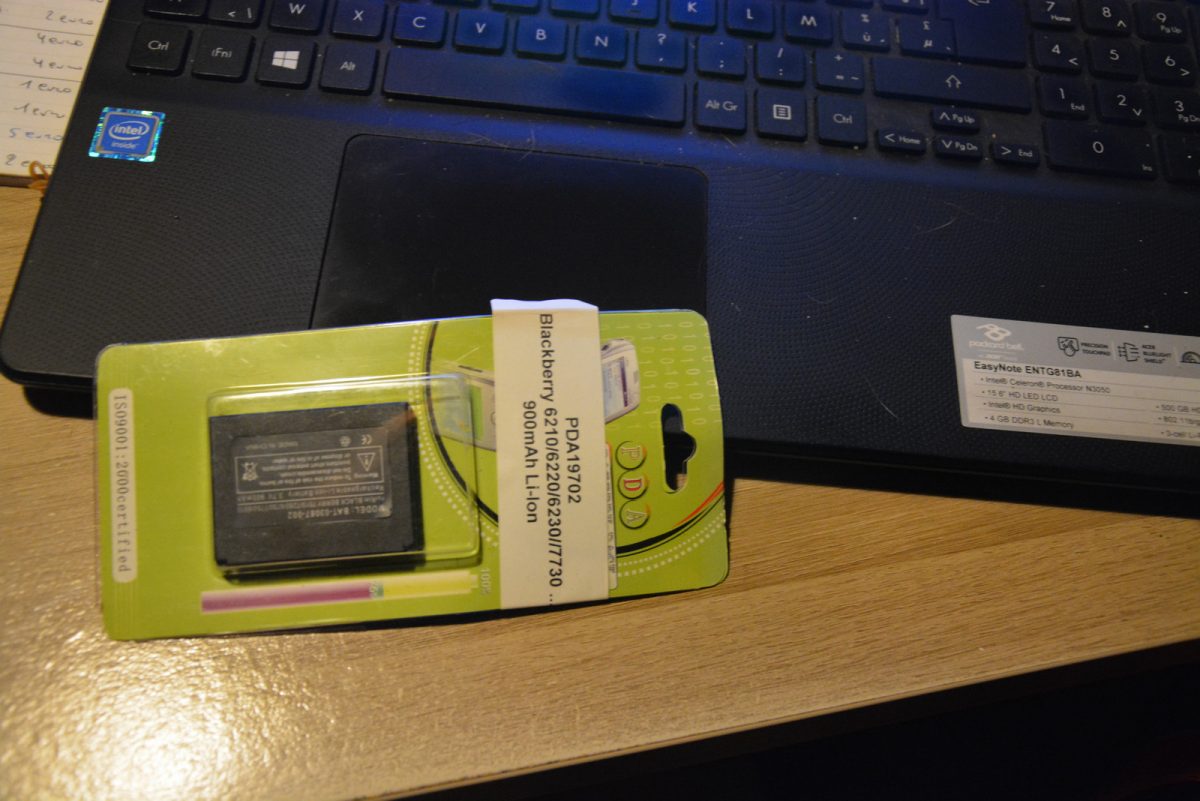 401. NIEUWE batterij voor Blackberry 6210 verzending inbegrepen