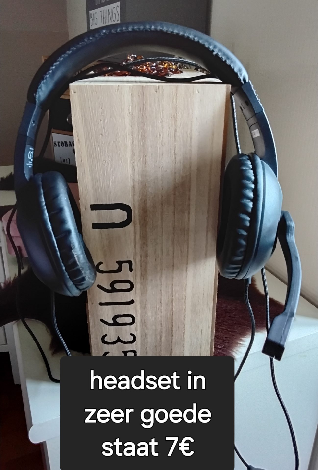 headset met microfoon