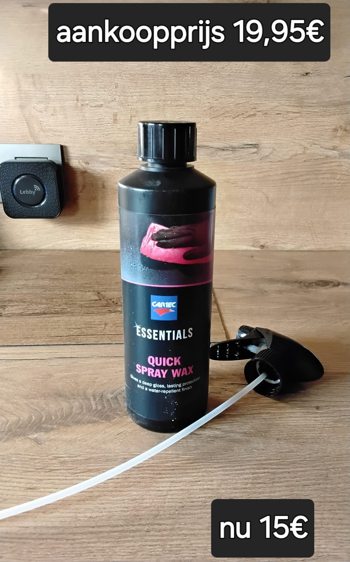 Cartec Quick Spray Wax
