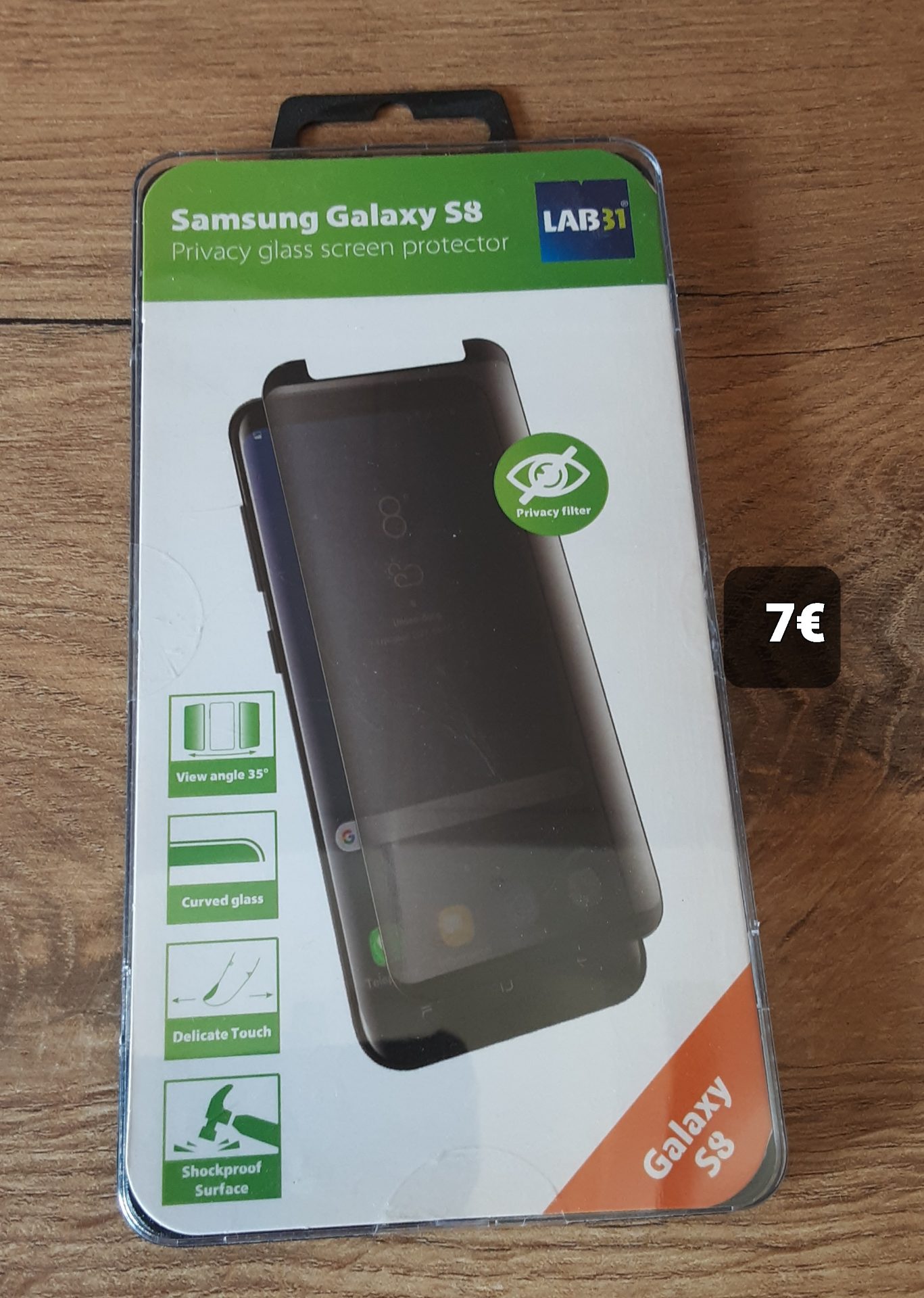 Privacy screen protector Samsung Galaxy S8